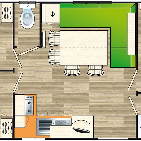Charmant Mobil Home 6 Personnes Avec Clim Reversible Boofzheim Ngoại thất bức ảnh
